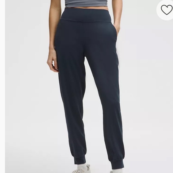 Lululemon Blue Align High Rise Jogger Pants 10 - Picture 1 of 8